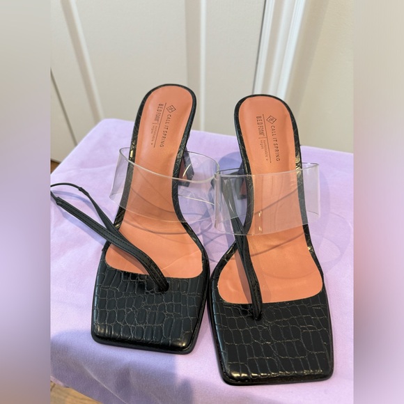 Call it Spring ESMERALDA Black Heels - Picture 4 of 9